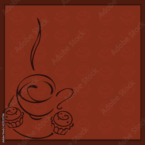 Vector illustration for a coffee menu