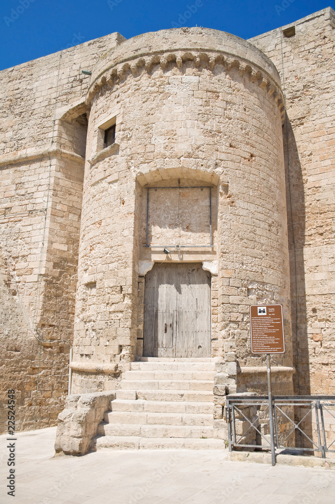 Carlo V Castle. Monopoli. Basilicata.