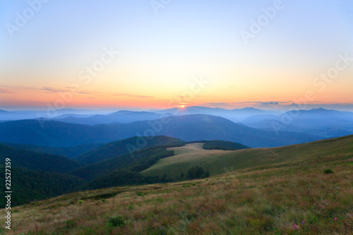 Mountain hazy daybreak © wildman