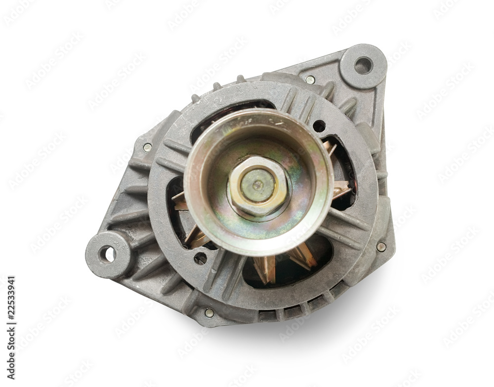 Naklejka premium automotive alternator