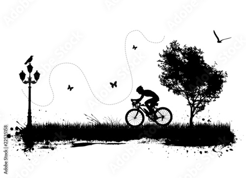 bike and city