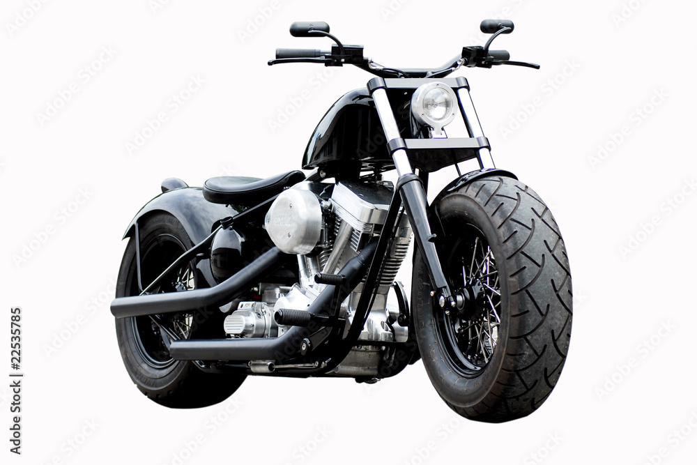 moto custom Stock Photo