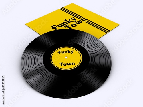 Disco de vinilo funk town
