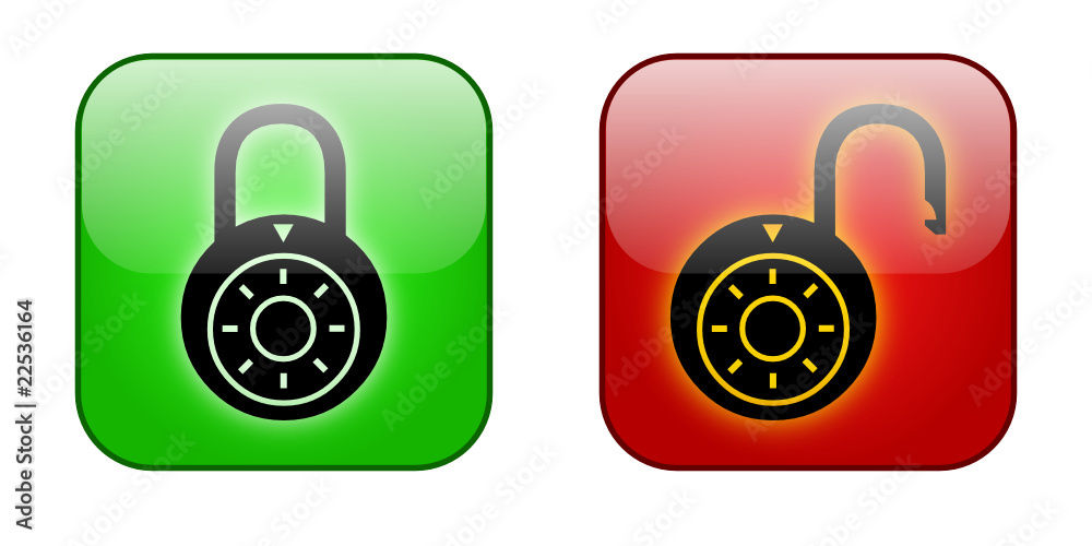 Button Sichere - Unsichere Verbindung Button Sichere - Unsichere Verbindung
