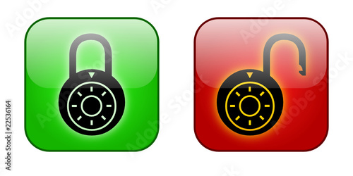 Button Sichere - Unsichere Verbindung