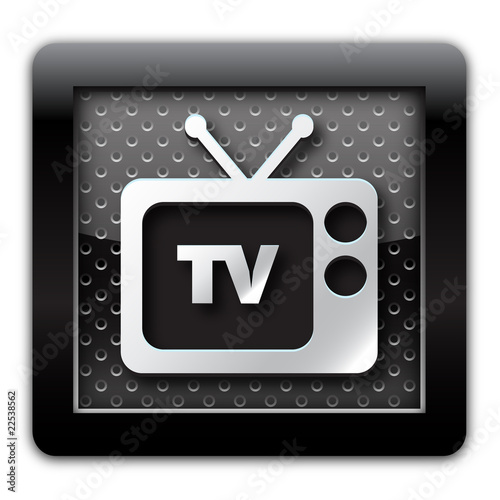 TV metal icon