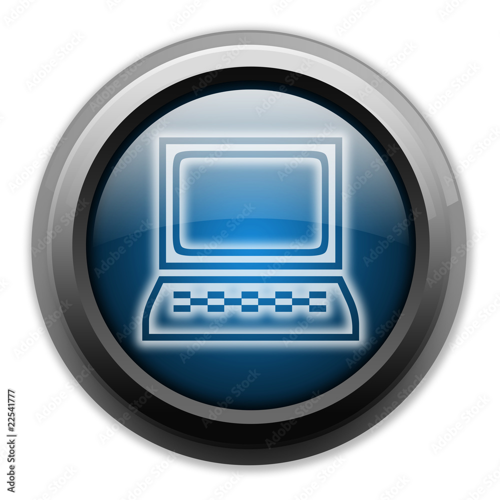 Dark and Glowing Button Dark and Glowing Button
