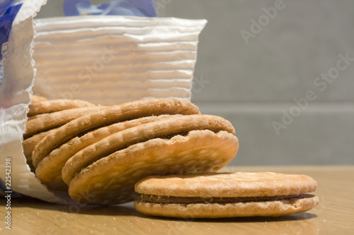 packet of biscuits