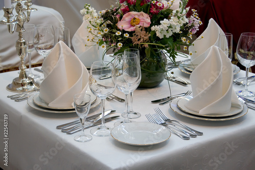 Restaurant, Glass, Table,