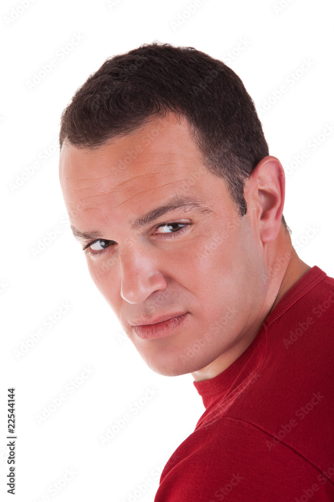 Portrait of a handsome man Portrait of a handsome man