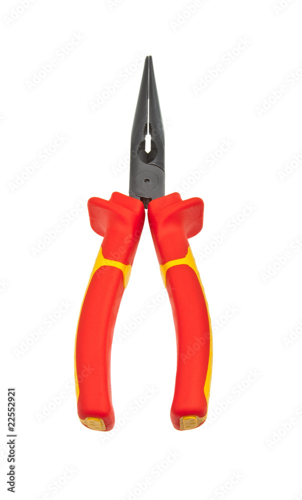Red combination pliers Red combination pliers