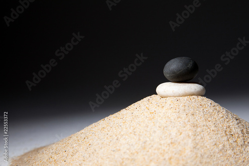 Photography Ambiance zen - pierre et sable