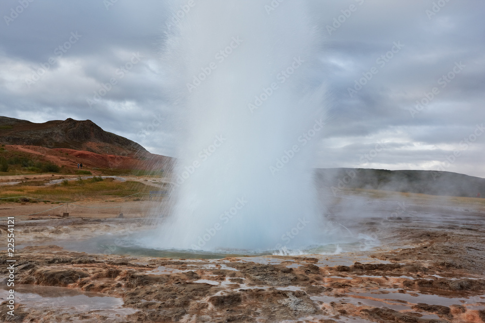 Strokkur geyser, Golden Circle, Iceland