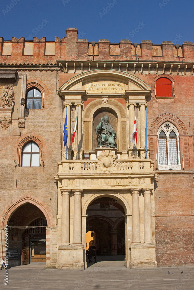 Der Palazzo Comunale in Bologna