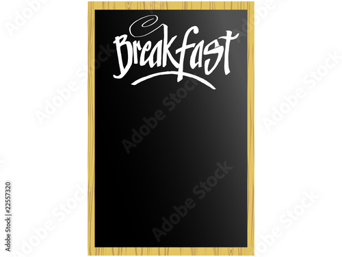 Menu - Breakfast
