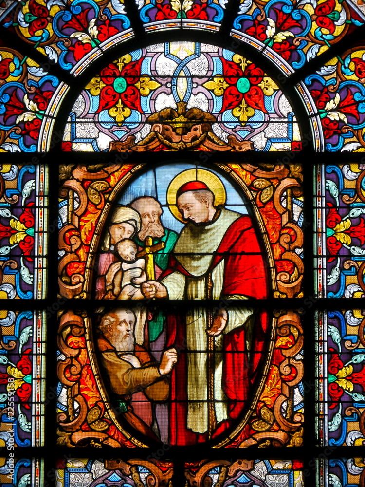 Vitrail Cathédrale Saint Louis 2