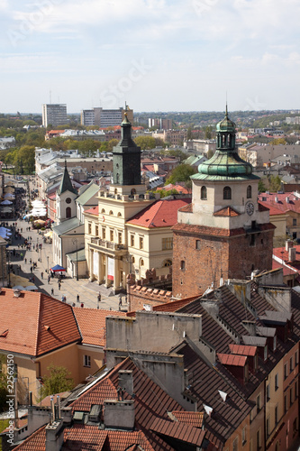 Lublin, Poland, old city center