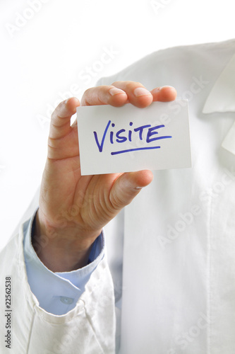 Visite im Krankenhaus