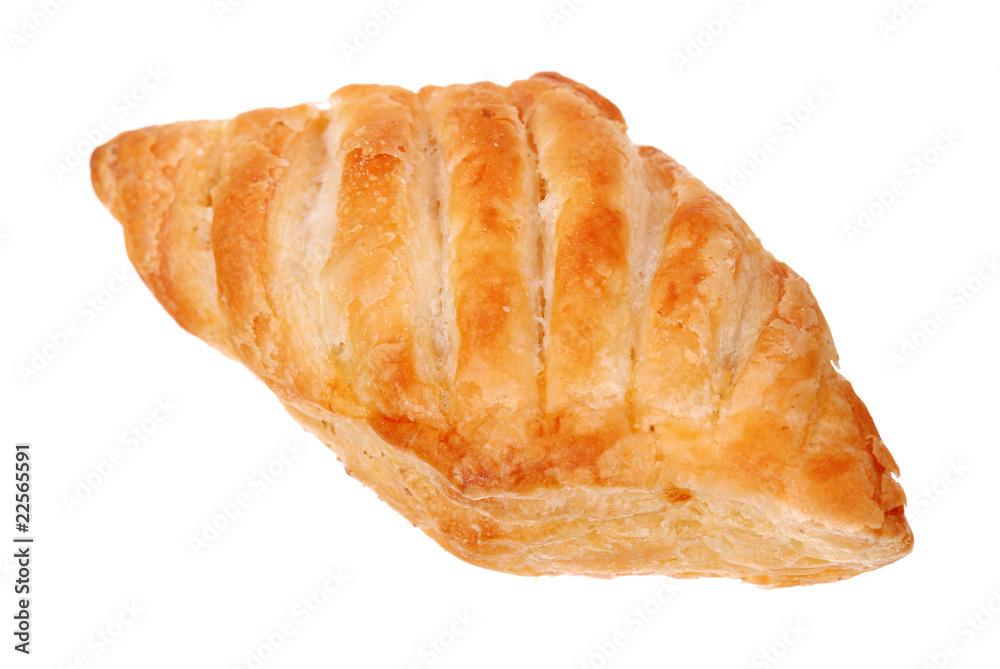 One fresh bun on white One fresh bun on white
