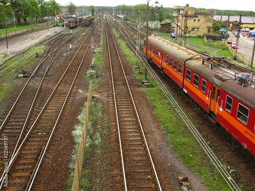 Railway tracks and turnouts