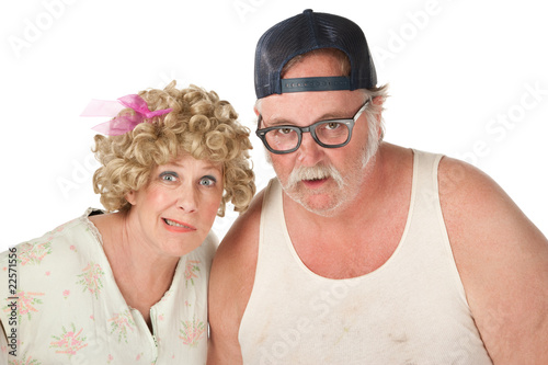 Homely couple