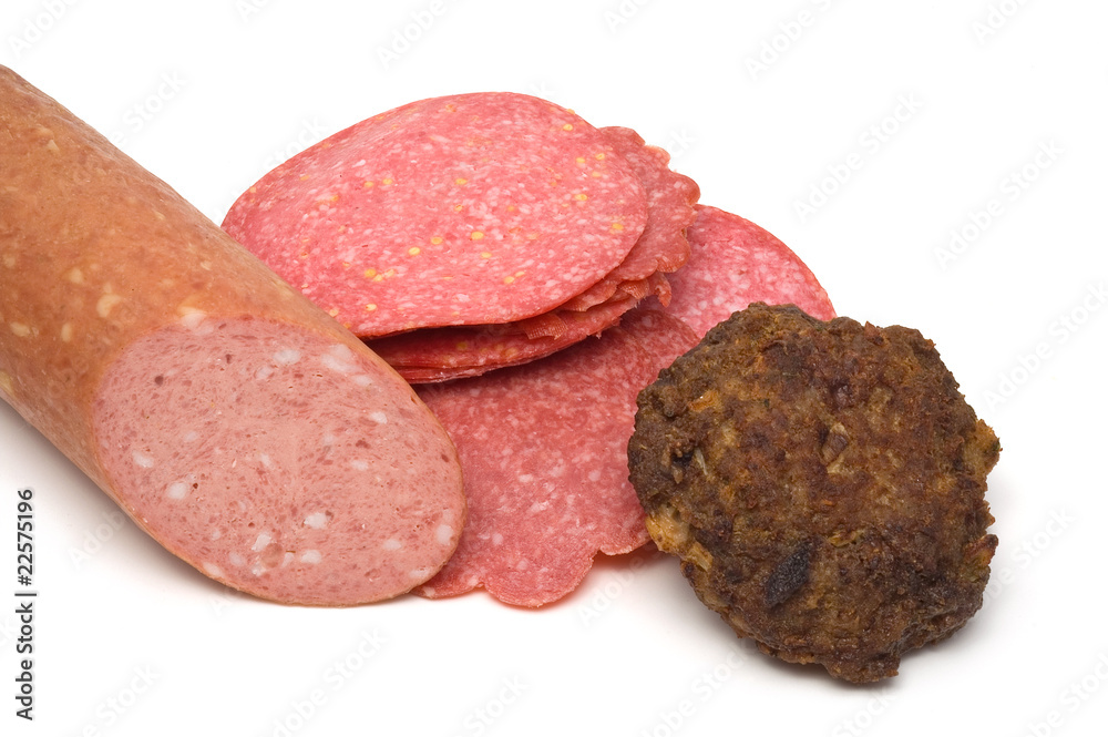 Wurst und Fleischküchle Wurst und Fleischküchle