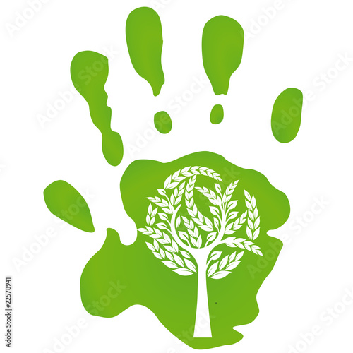 Naturschutz Hand