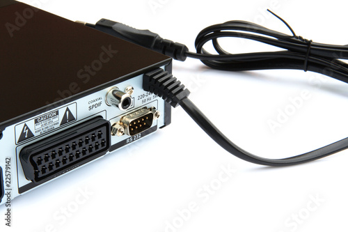 Plakat decoder DVB - scart