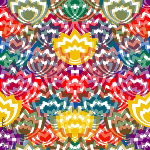 Seamless vivid pattern