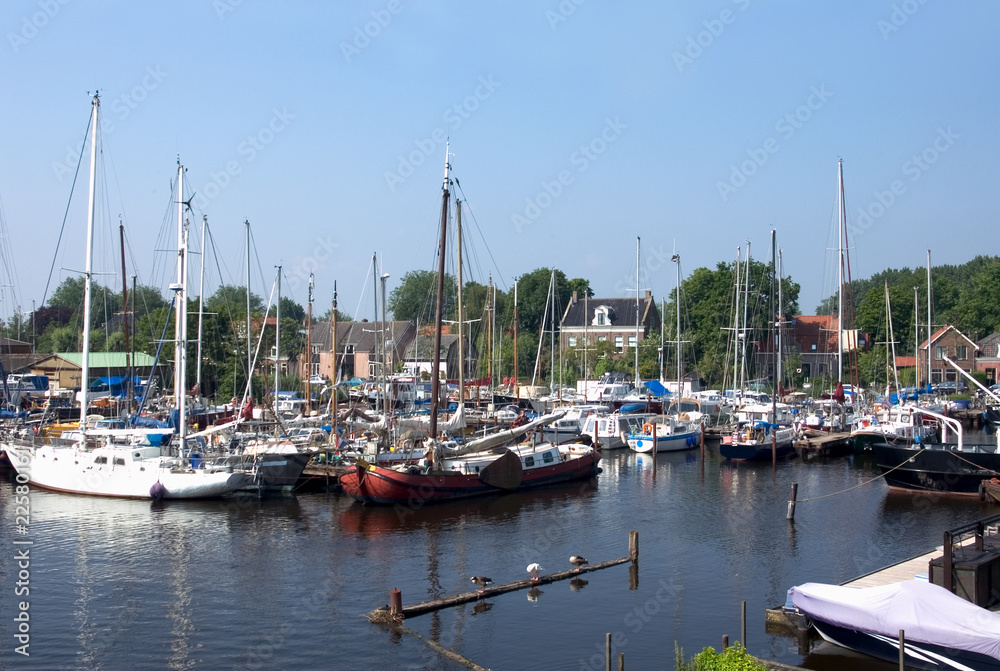Spaarndam Harbour, the Netherlands