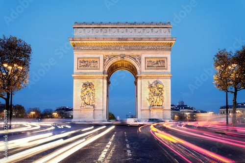 Arc der Triomphe Paris © Blickfang