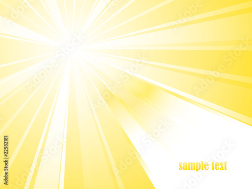 Sunburst vector with place for your text. NEW.