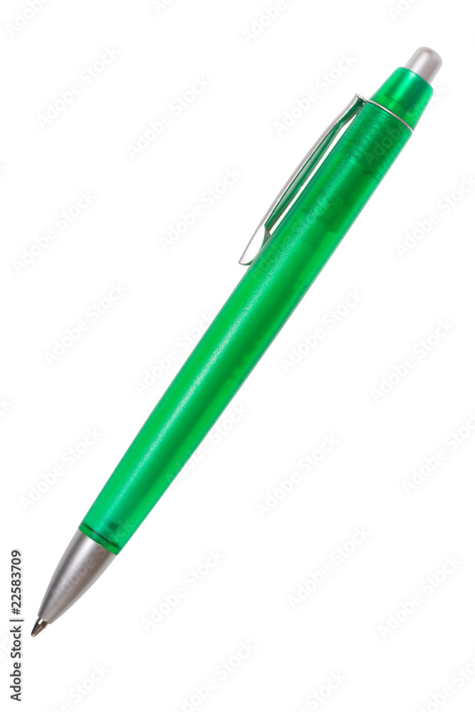 pen isolated on the white background with clipping path. pen isolated on the white background with clipping path.