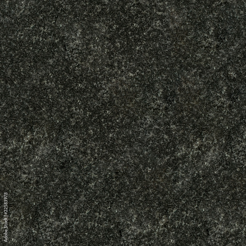 Seamless black granite texture