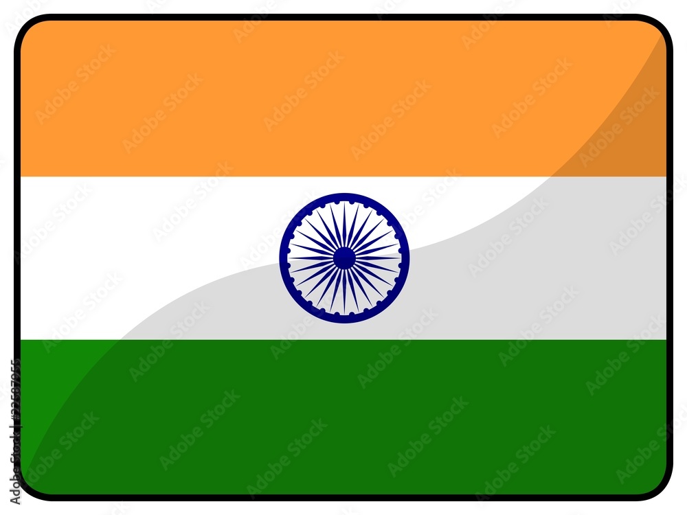 Drapeau Inde India Flag Stock Illustration Adobe Stock