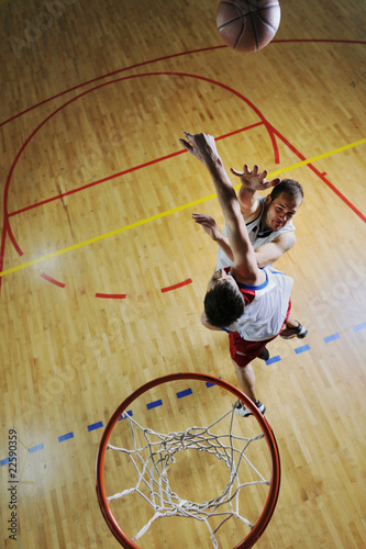 playing basketball game © .shock