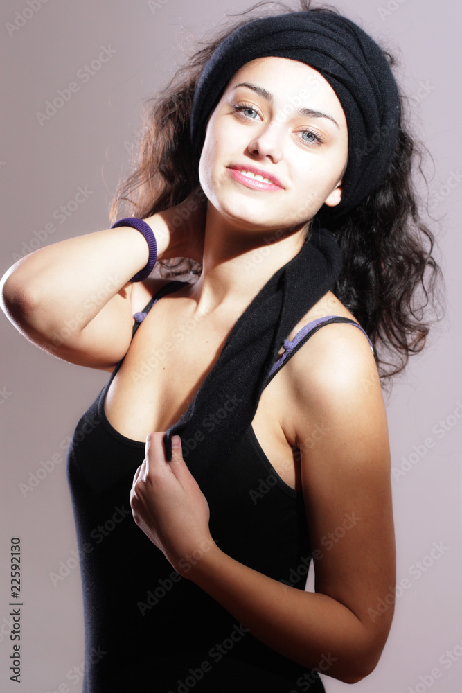 Fototapeta premium portrait of a young girl