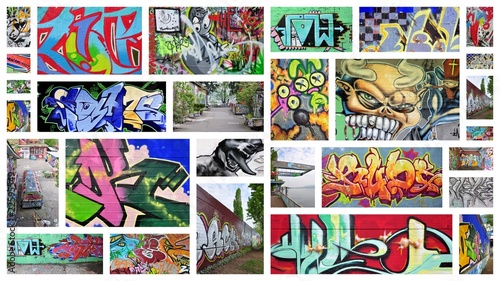 collage...graffiti
