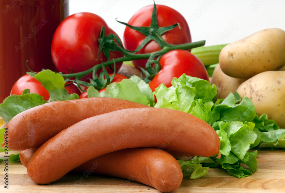 Sausage with Ingredient Sausage with Ingredient