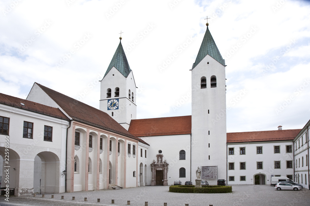 Freising, famous cathedrale, dome  