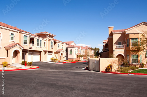 Quiet suburban neighborhood