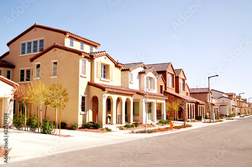 Quiet suburban neighborhood