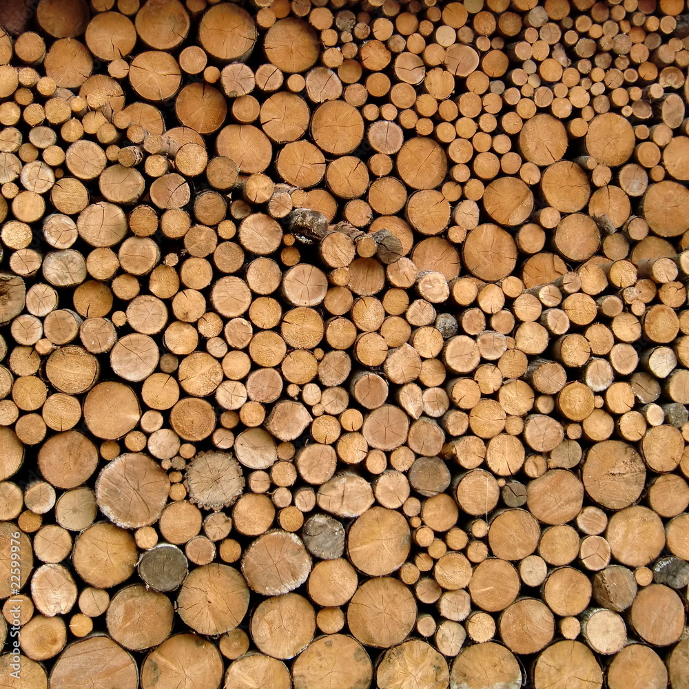Holz-Stappel Holz-Stappel