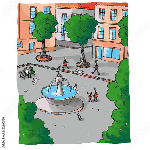 La fontaine