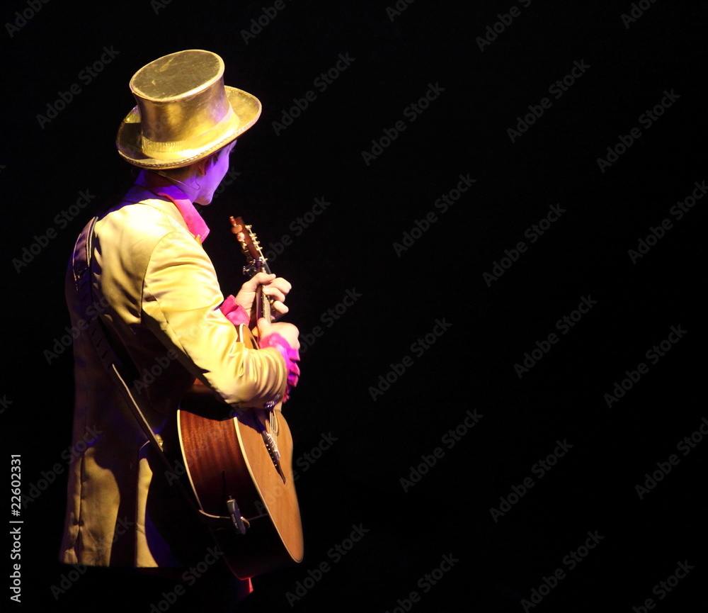 Fototapeta premium Chanteur