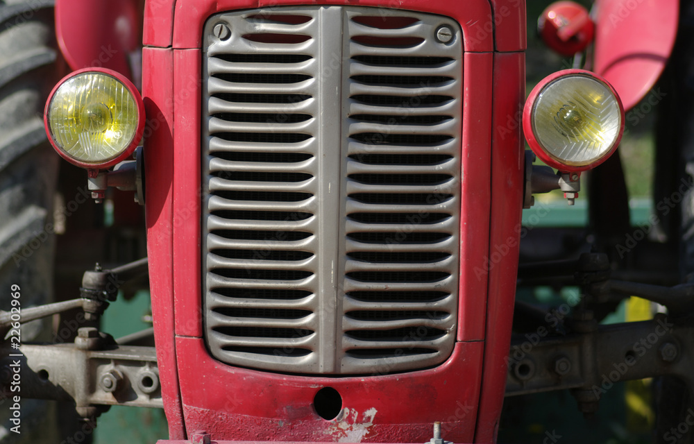 Fototapeta premium Red Tractor