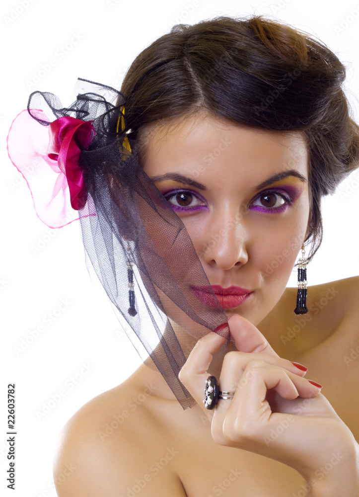 Obraz premium beautiful woman's face