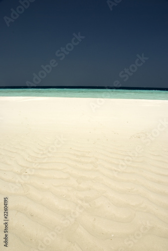 Sand's waves on the beach