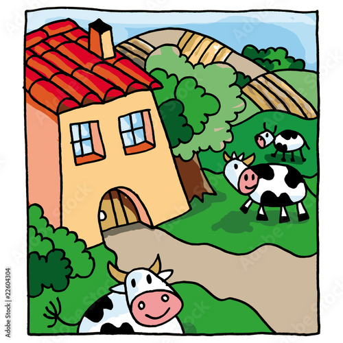 Maison à la campagne