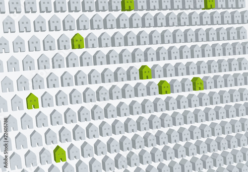 Augmentation des maisons écologiques